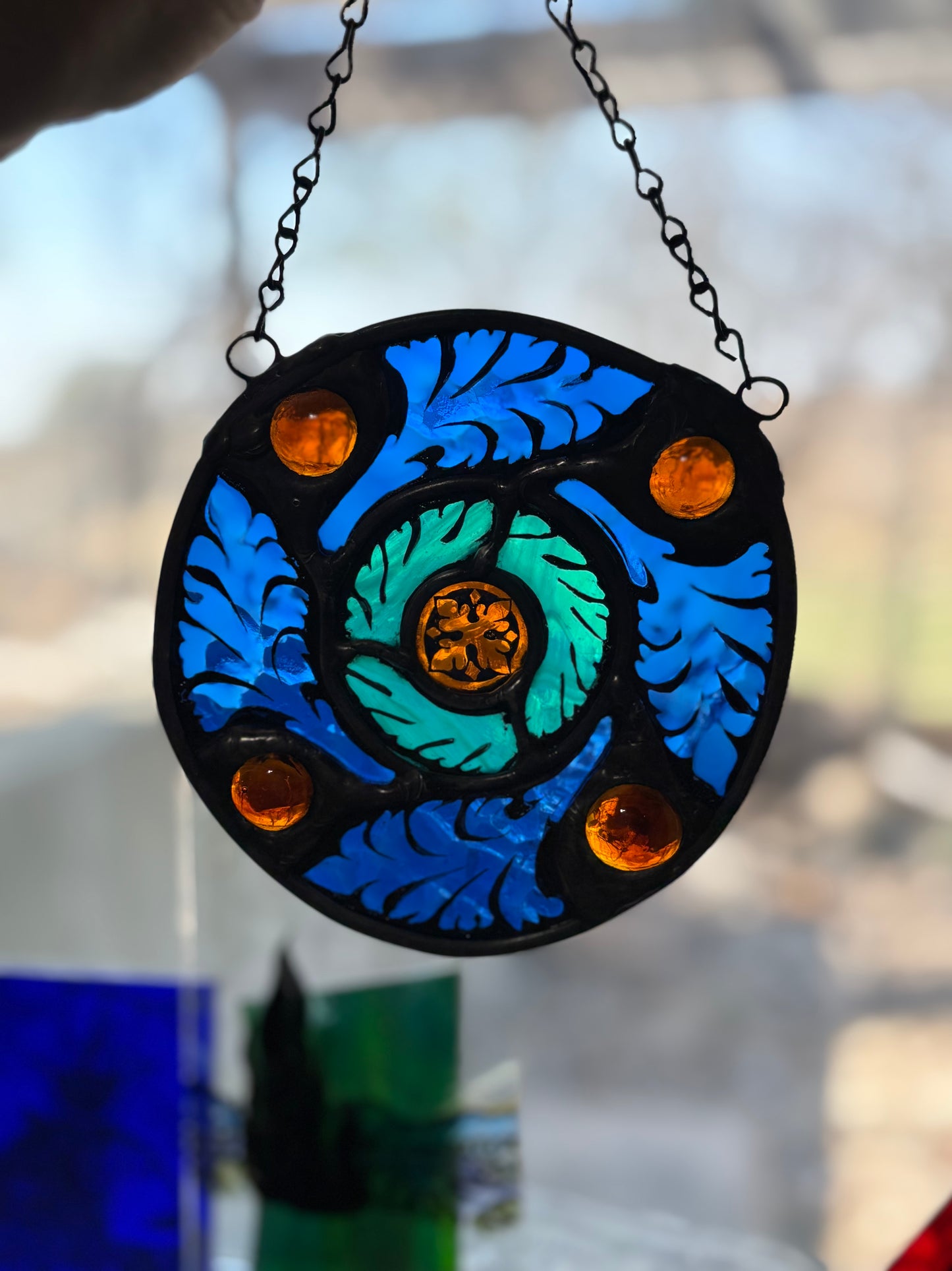 Wheeling Color: a Stained Glass Mindow