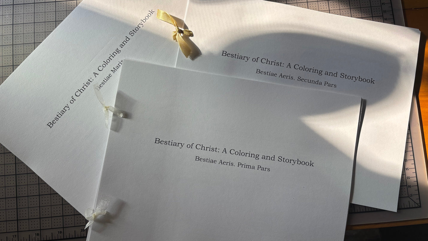 Bestiary of Christ: A Coloring & Storybook