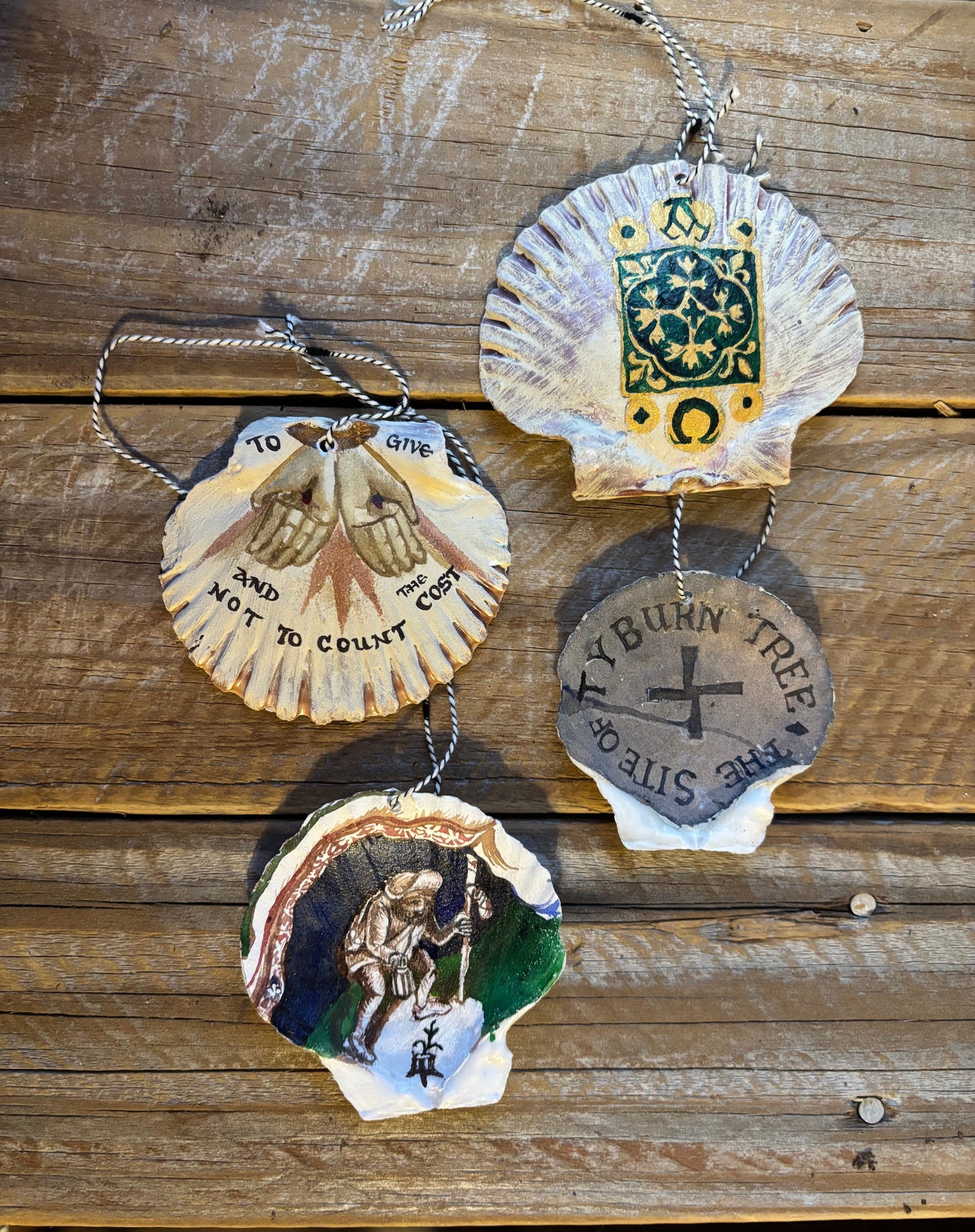 Hand-painted Ornaments: Inspired by Travels